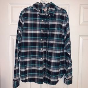 Men’s plaid long sleeve button down